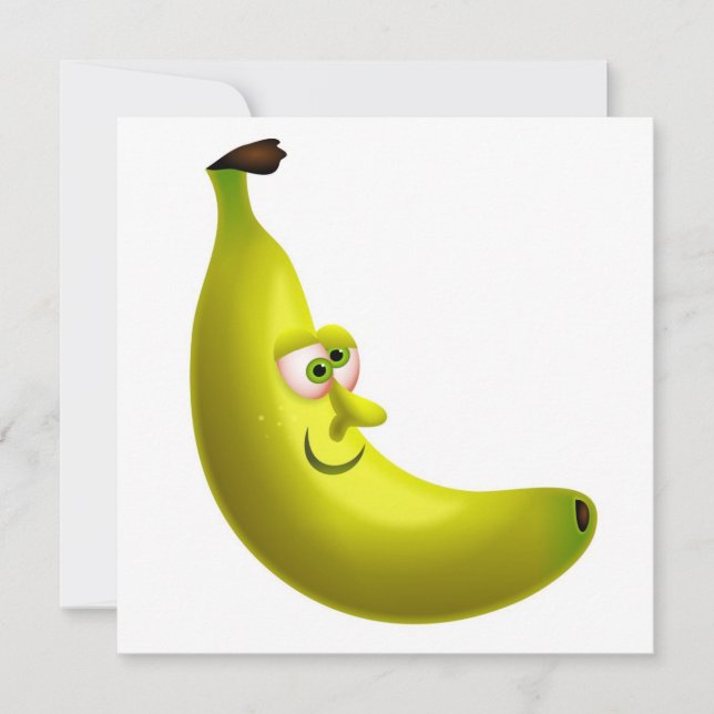 Mr Banana Invitation (Front)