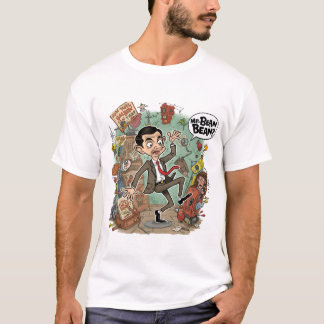 Mr Bean Funny Graphic T- Shirt