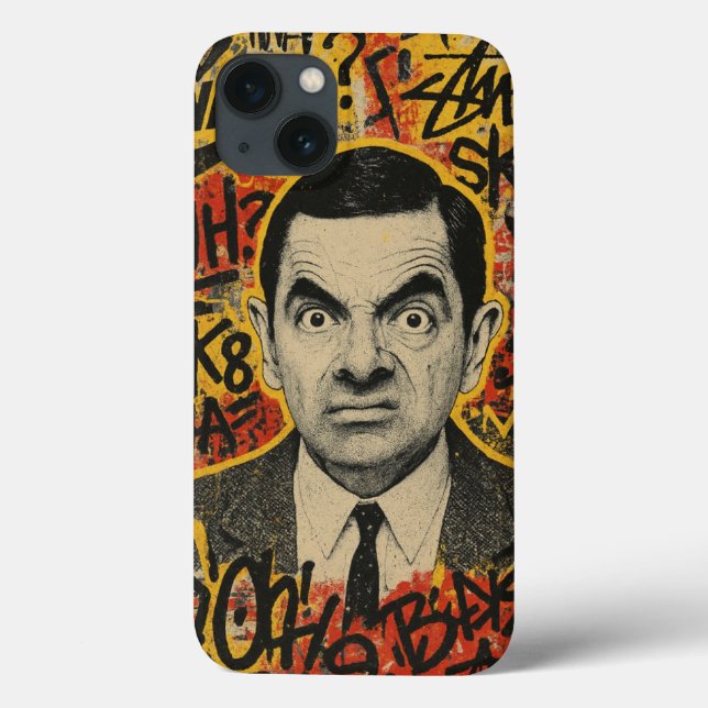 Mr. Bean Urban Graffiti Streetwear Case (Back)
