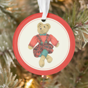 MR. BEAR Acrylic Circle Ornament