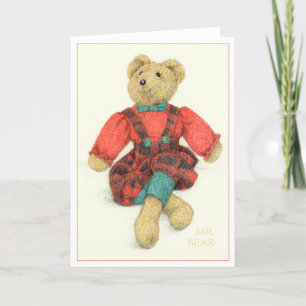 MR. BEAR Christmas Card