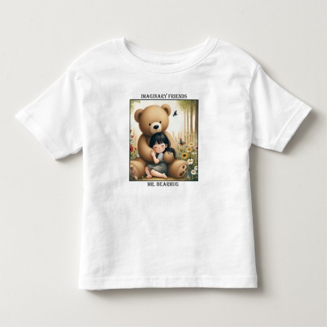 Mr. Bearhug Toddler T-Shirt (Front)