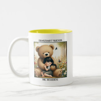 Mr. Bearhug Two-Tone Coffee Mug