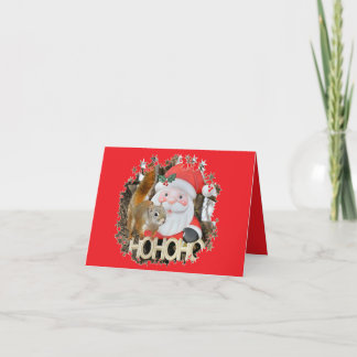 Mr. Bickles The Squirrel Christmas card