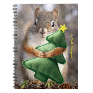 Mr. Bickles The Squirrel notebook 6.5 x 8.75"