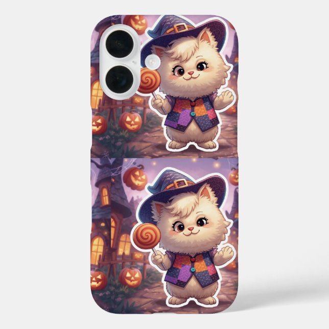 Mr. Bluffy – Halloween’s Gentle Bluffmaster Case-Mate iPhone Case (Back)