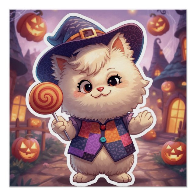 Mr. Bluffy – Halloween’s Gentle Bluffmaster Poster (Front)