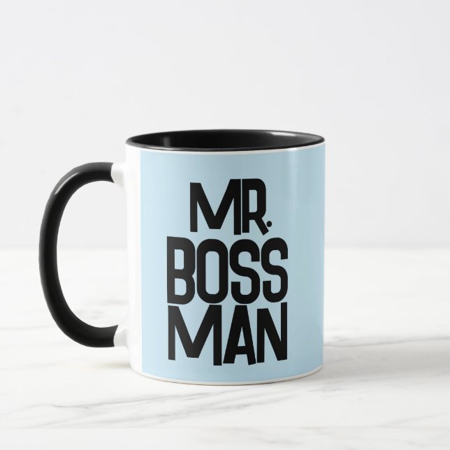 MR. BOSS MAN COFFEE MUG (Left)