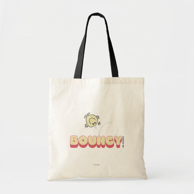 Mr. Bounce Bouncing On His Head Tote Bag (Front)