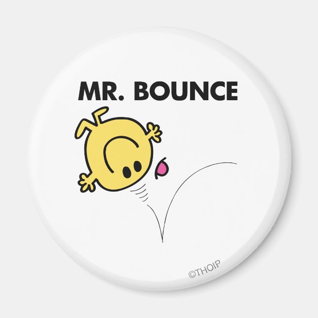 Mr. Bounce | Classic Pose Magnet (Front)