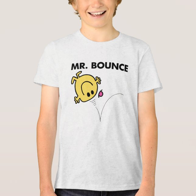 Mr. Bounce | Classic Pose Tri-Blend Shirt (Front)