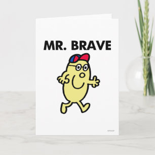 Mr. Brave Waving Hello Card