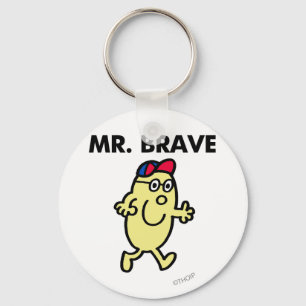 Mr. Brave Waving Hello Key Ring