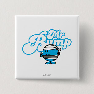 Mr. Bump   Bandaged Thumb 15 Cm Square Badge