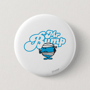 Mr. Bump   Bandaged Thumb 6 Cm Round Badge