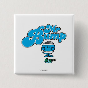 Mr. Bump Broken Vase 15 Cm Square Badge