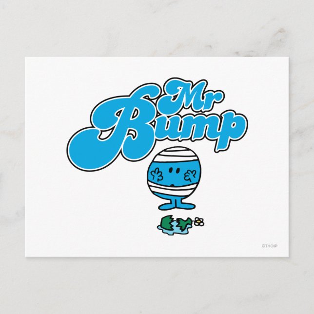 Mr. Bump | Broken Vase Postcard (Front)