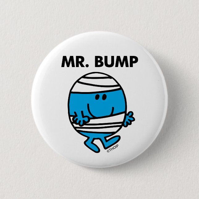 Mr. Bump Classic 1 6 Cm Round Badge (Front)