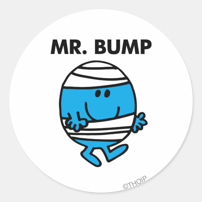 Mr. Bump Classic 1 Classic Round Sticker (Front)