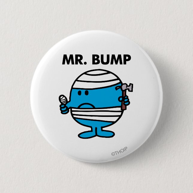 Mr. Bump Classic 2 6 Cm Round Badge (Front)