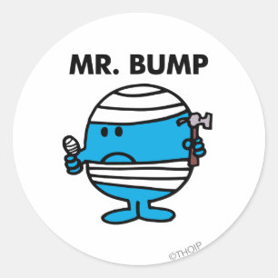 Mr. Bump Classic 2 Round Sticker
