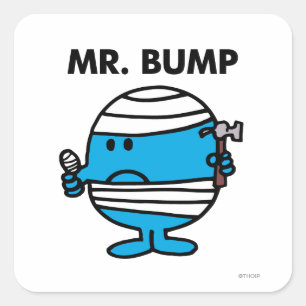 Mr. Bump Classic 2 Square Sticker