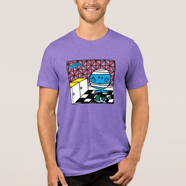 Mr. Bump | Kitchen Accident Tri-Blend Shirt (Front)