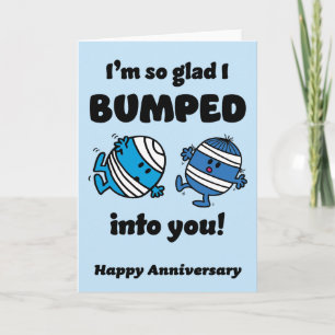 Mr Bump & Little Miss Whoops   Happy Anniversary Card