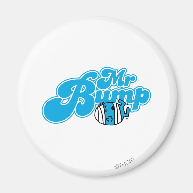 Mr Bump Logo 1 Magnet (Front)