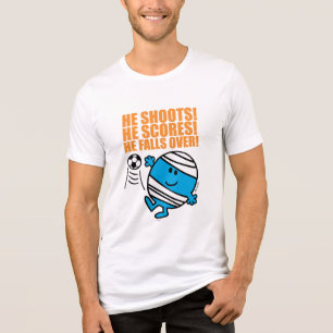 Mr. Bump Playing Soccer Tri-Blend Shirt