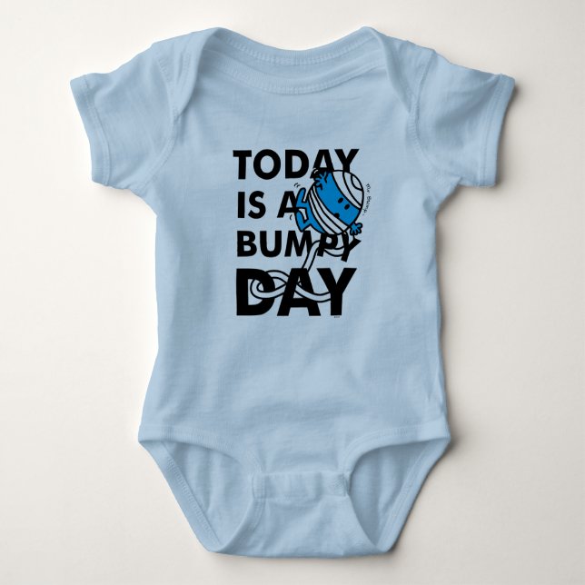 Mr. Bump | Today is a Bumpy Day Baby Bodysuit (Front)