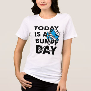 Mr. Bump   Today is a Bumpy Day Tri-Blend Shirt