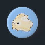 Mr. Bunny 6 Cm Round Badge<br><div class="desc">Mr. Bunny can't help but jump for joy.</div>