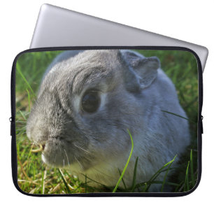 Mr. Bunny's Close Up Laptop Sleeve