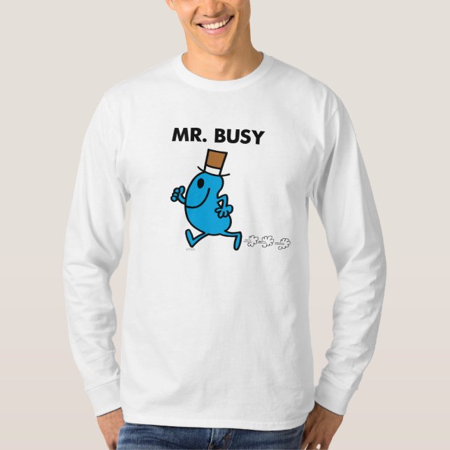 Mr. Busy Running Quickly T-Shirt (Front)