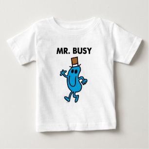 Mr. Busy Waving Hello Baby T-Shirt