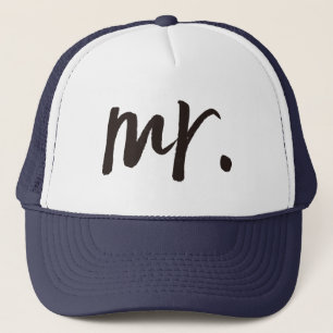 Mr. Calligraphy Personalised Trucker Hat