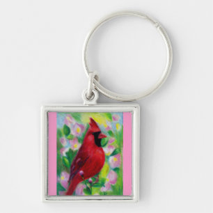 Mr. Cardinal Keychain