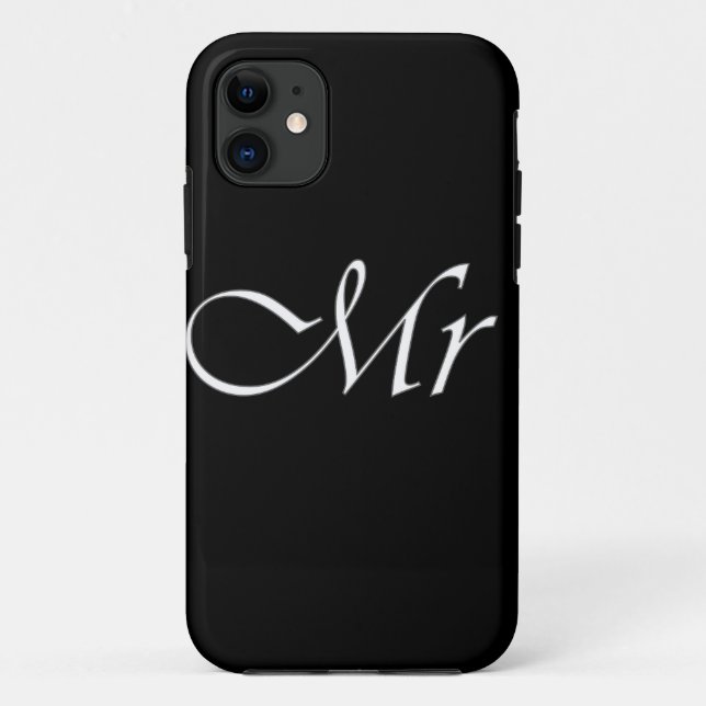Mr Case-Mate iPhone Case (Back)