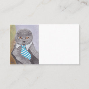 MR CAT BUSINESS CARD