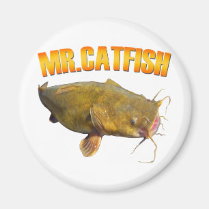 Mr Catfish fishing Magnet
