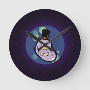 Mr. Cell Round Clock
