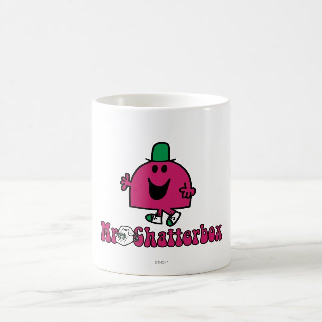 Mr. Chatterbox Logo & Telephone Coffee Mug (Center)