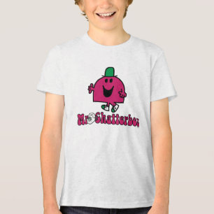 Mr. Chatterbox Logo & Telephone Tri-Blend Shirt