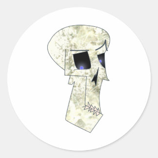 Mr. Chip! Classic Round Sticker