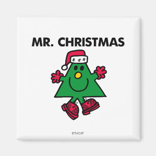 Mr. Christmas Festive Hat & Gloves Magnet