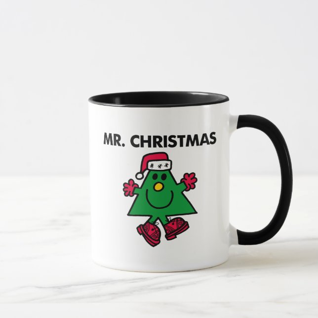 Mr. Christmas | Festive Hat & Gloves Mug (Right)