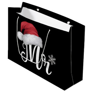 Mr Claus Couples Matching Christmas Pyjamas Santa Large Gift Bag