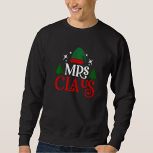 Mr Claus & Mrs Claus  Christmas Matching Couple Xm Sweatshirt