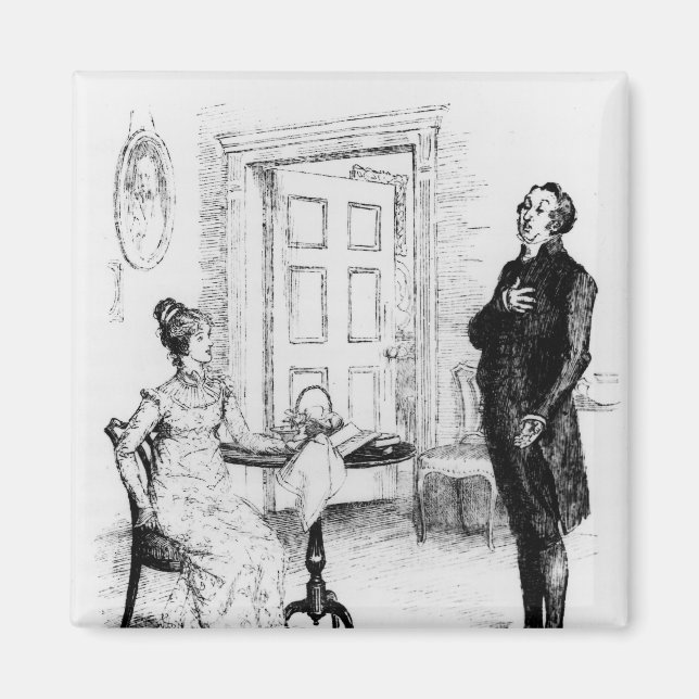 Mr Collins and Elizabeth Magnet (Front)